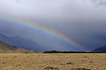 Une des rares journées humides que nous ayons connue dans le sud de la Patagonie argentine. argentine,patagonie,province de santa cruz,arc-en-ciel 