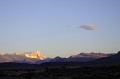 Lever de soleil sur le San Lorenzo. argentine,patagonie,province de santa cruz,parc perito moreno,san lorenzo 