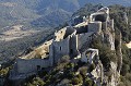 Enceinte basse du château de Peyrepertuse. aude,chateaux cathares,peyrepertuse,cucugnan 