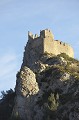 Ruines du château de Padern, ancienne propriété des abbés de Lagrasse. aude,pays cathare,padern 